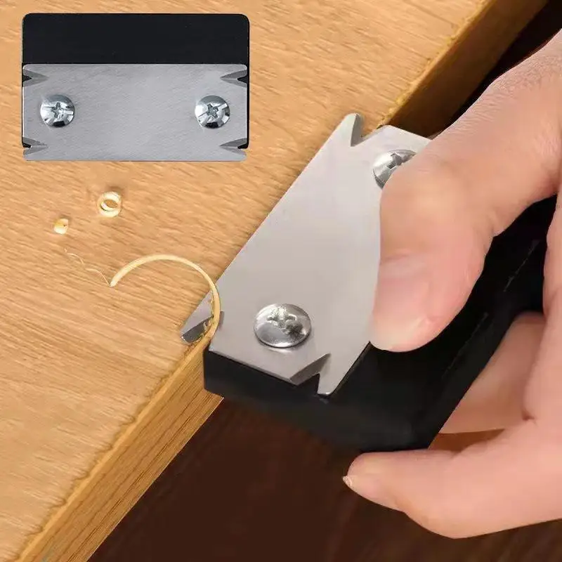 1pc Trimming Knife Woodworking Edge Corner Planer Specialty Edge Banding Trimmer Wood Chamfering Fillet Scraper Board Deburring
