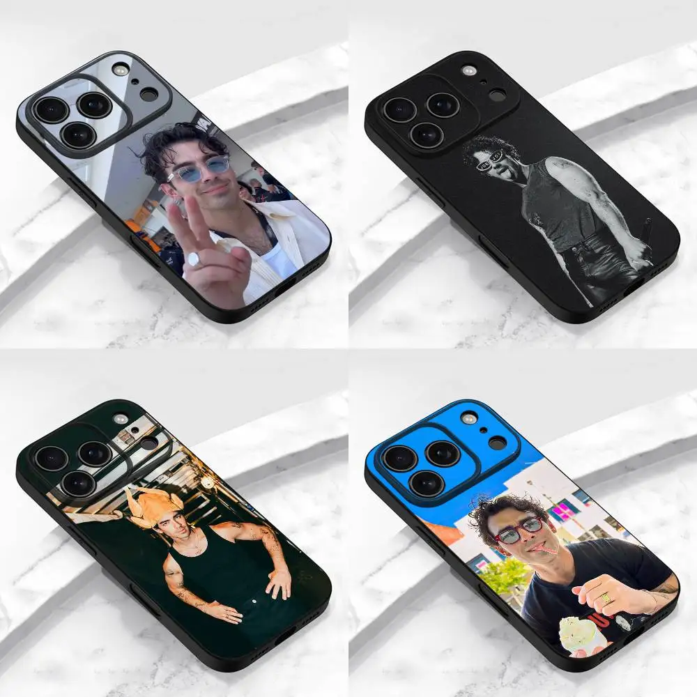 

Actor J-Joe Jonas Phone Case For iPhone 15,16,12,14,13,11,17,Pro,Max,Plus,E,Air,Mini Black Cover
