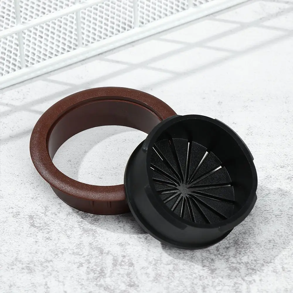 Practical Office Organizer Cable Clamp Computer Grommet Line Box Desk Table Cable Fastener Wire Hole Cover
