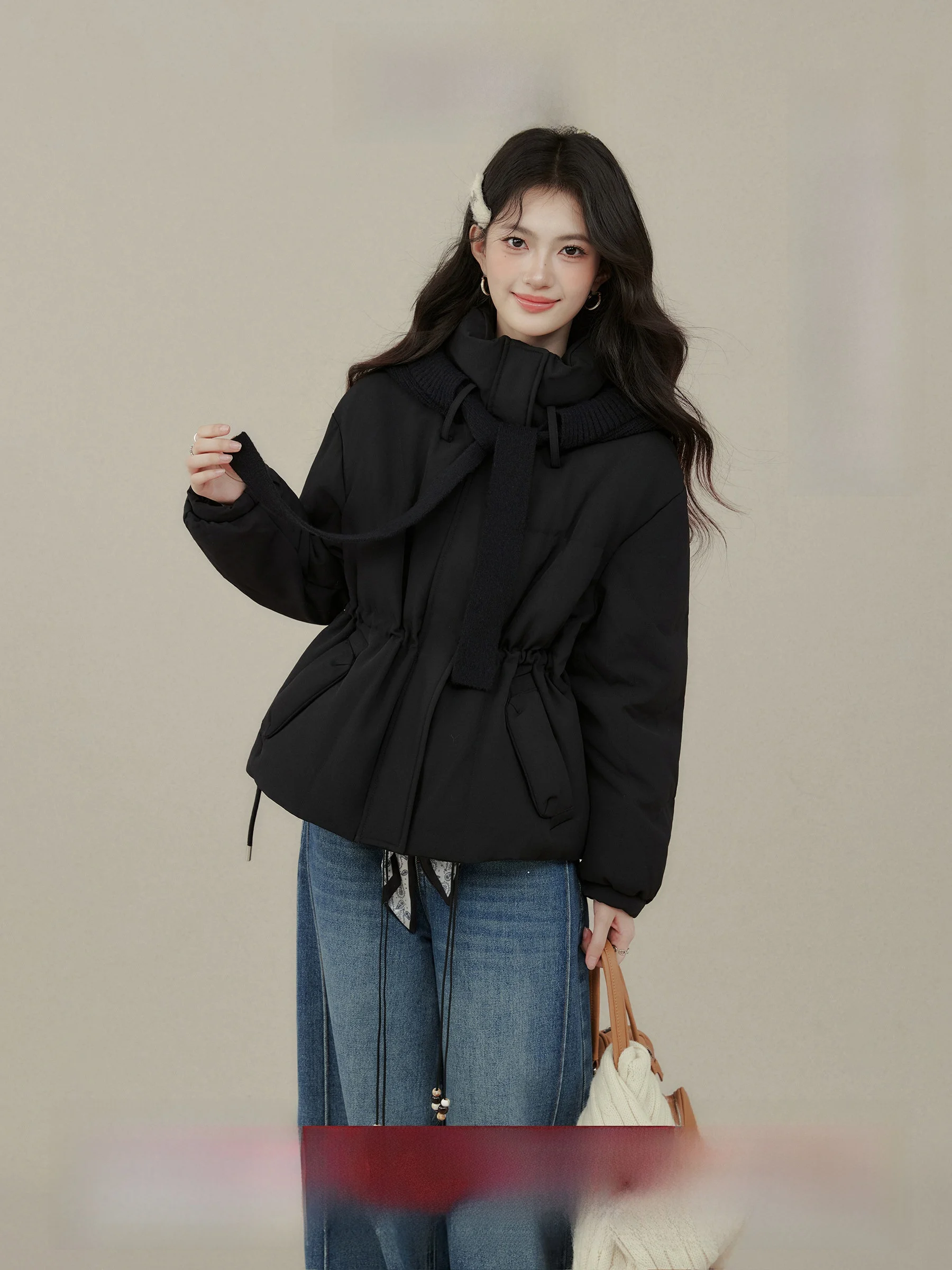 

Women's ort Hooded down Jaet Coat Warm Thiened 90% White Goose down Outerwear Commute Sle Lo Temperature