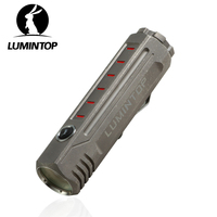 EDC LEP Flashlights Titanium Self Defense Light Outdoor Camping Lantern 1200 Meter Torch 21700 Rechargeable Fishing Lamp THOR 6