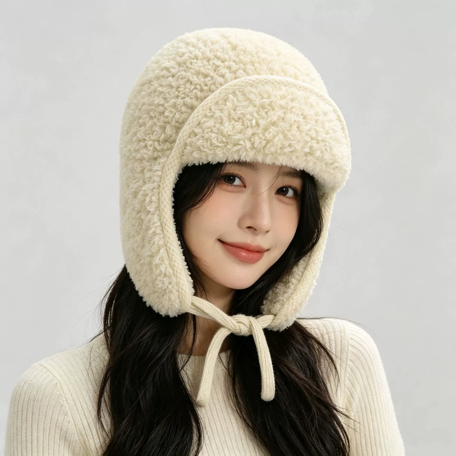 Trapper Hat Ear Flap - Topi Ski Musim Dingin Anti Angin