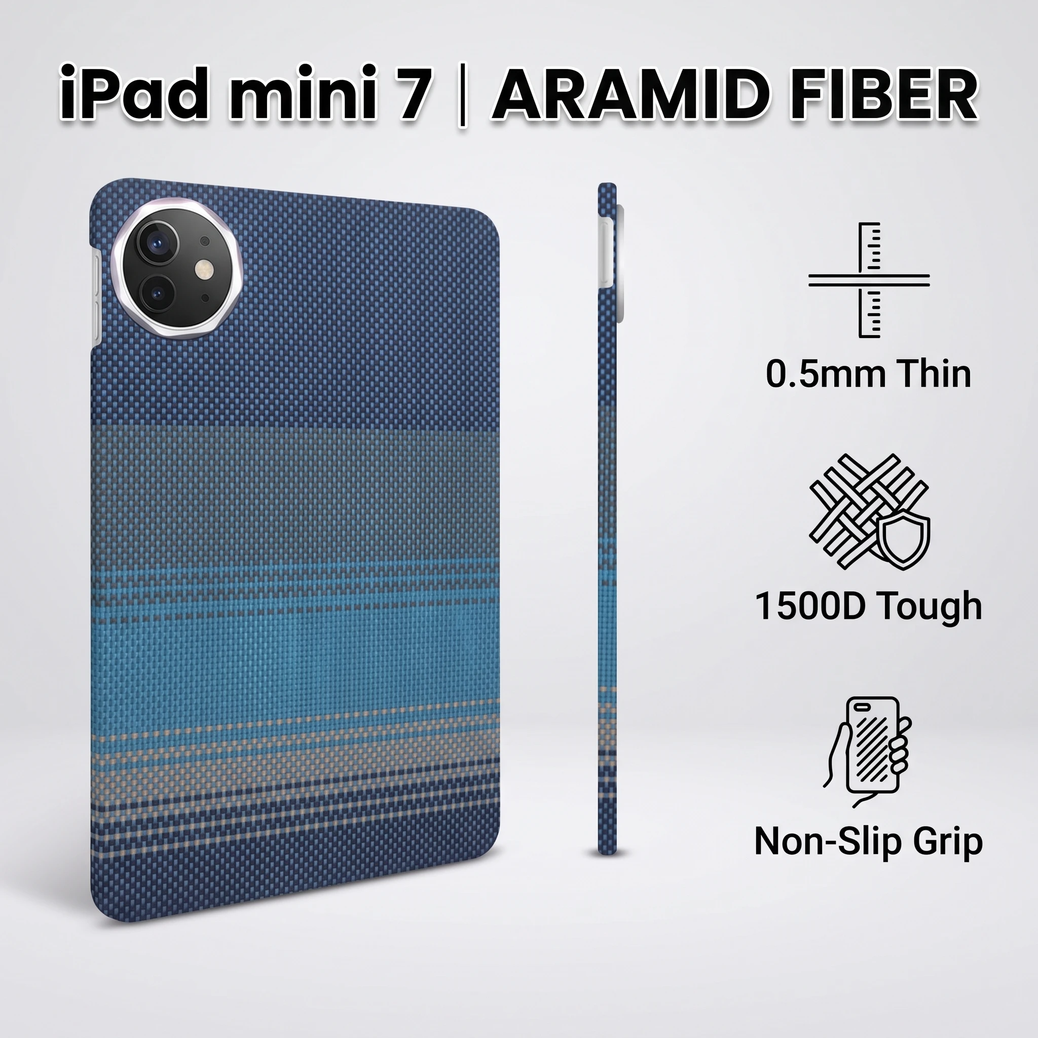 Aramid Fiber Case for iPad Mini 7/6 (8.3