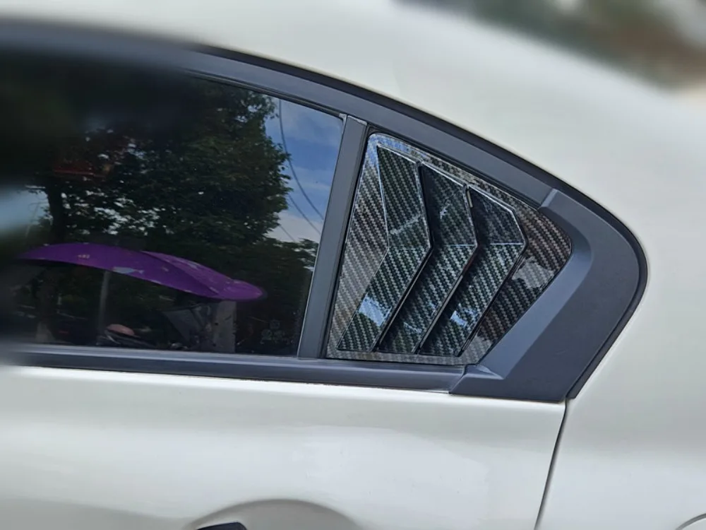 لهوندا سيفيك سيدان 9th 2011-2015 سيارة ملصق كوة خلفية نافذة الجانب مصراع غطاء الكسوة تنفيس مغرفة اكسسوارات الديكور #5