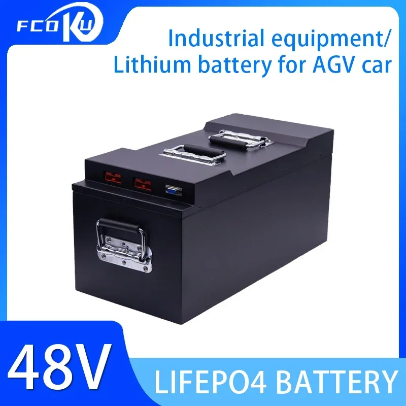 

new 48V 50Ah lithium iron phosphate battery,for communication charging battery of industrial robot AGV trolley 485