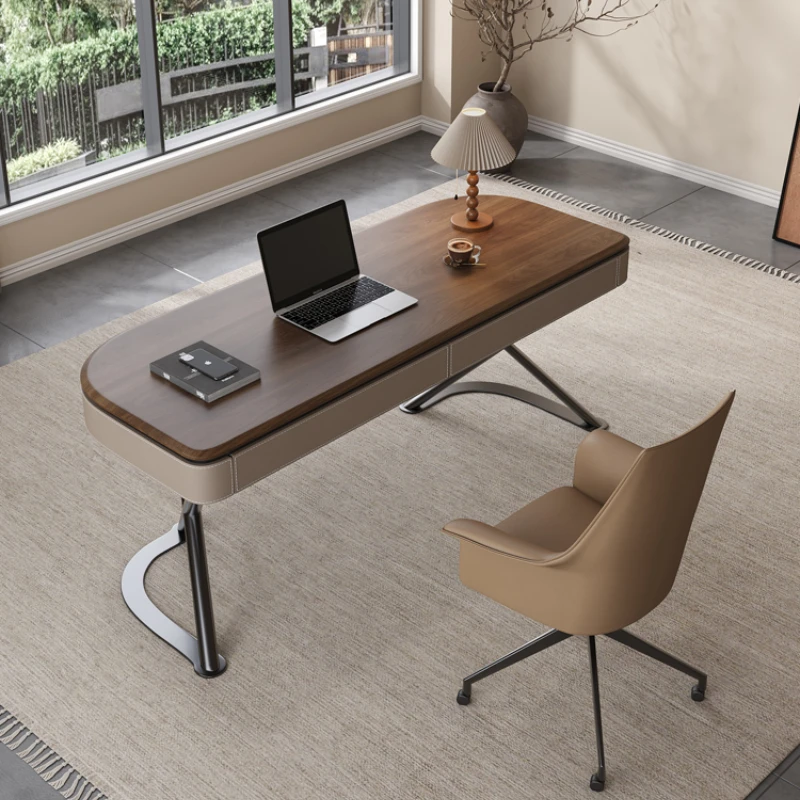 Household Monitor Computer Desks Standing Organizer Home Executive Desk Laptop Study Biurka Komputerowe Modern Furniture