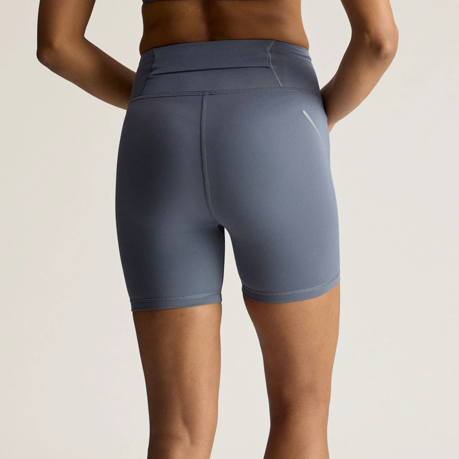 Adidas genuine SMC new women's blue gray casual running tight shorts KF8792