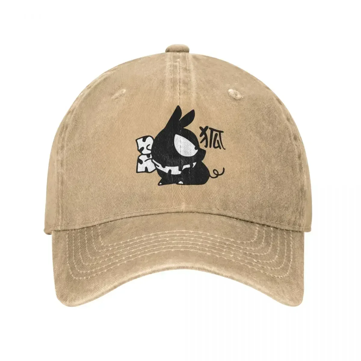 Gorras de Béisbol Kanji Ranma 12 2026, Estilo Unisex, Anime Manga, Gorras de Mezclilla Desgastadas, Gorra de Béisbol de Moda para Hombre