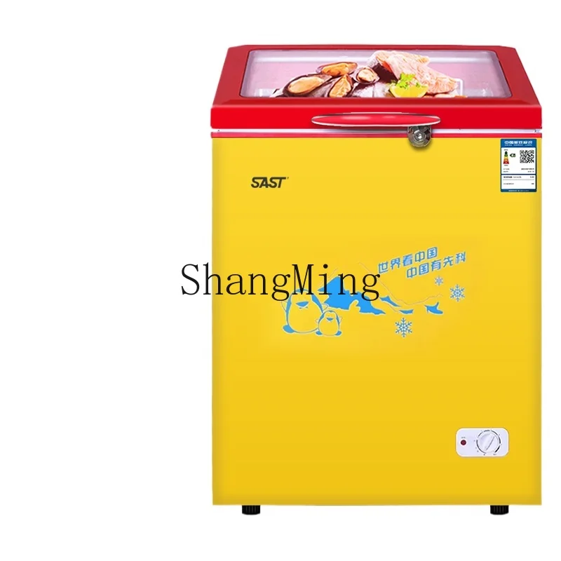 

ZYY Commercial Ice Cream Cabinet Small Freezer Refrigerated Freezer Display Cabinet Large Capacity