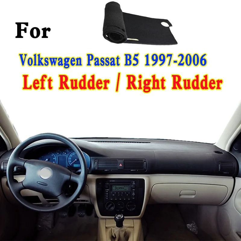 For Volkswagen Passat B5 383 3BG GLS V5 1997-2006 Dashmat Dashboard Cover Instrument Panel Insulation Sunscreen Protective Pad