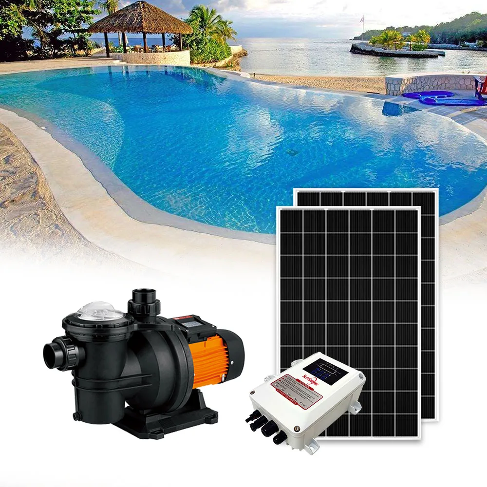 

72V DC 1.2HP Sea Water Solar Powered Swimming Pool Pump with MPPT Controller
