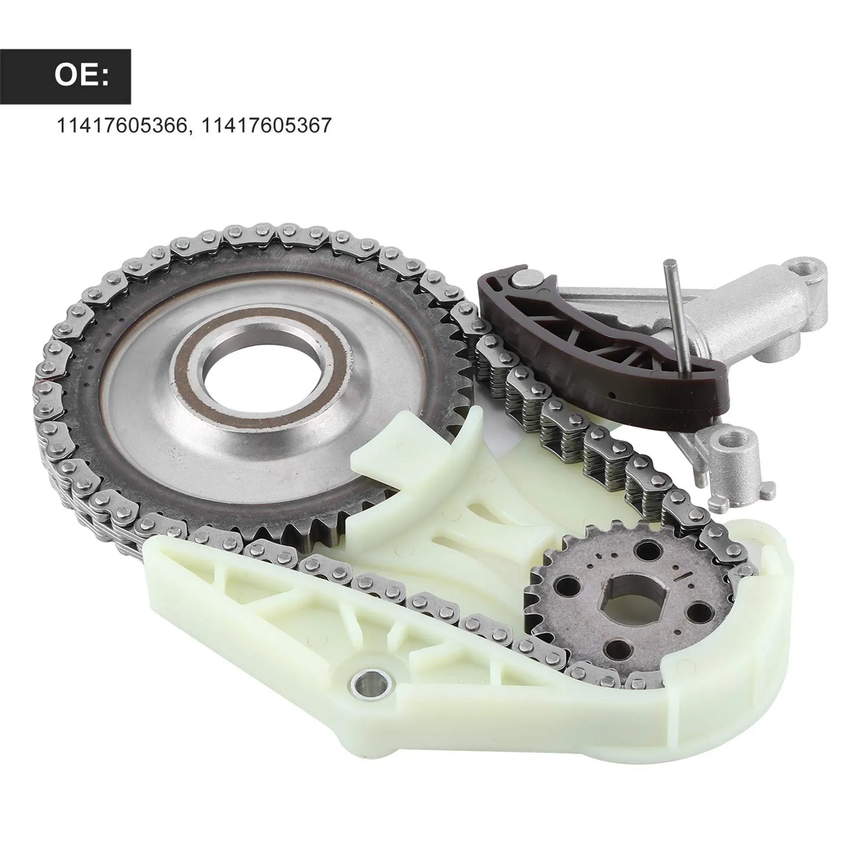 Oil Pump Drive Chain 11417605366 11417602653 11417602646 Engine Oil Pump Timing Drive Chain Set For-Bmw X1 X3 Z4 F35