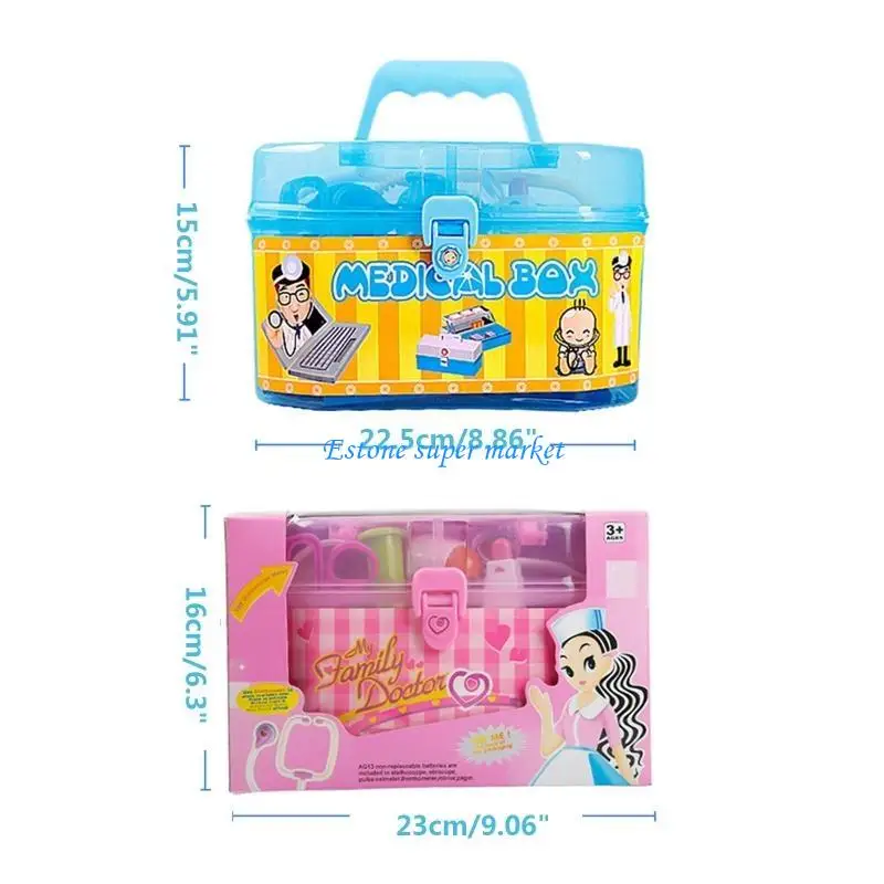 090B 医療おもちゃキット歯医者アクセサリー聴診器パーティーごっこ & 役割 P 用