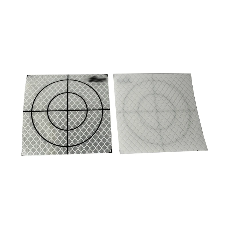 

100pcs Size 20 30 40 50 60 80mm Reflector Sheet For Leica Total Station Survey Geography White Target Sheet Reflective Sticker