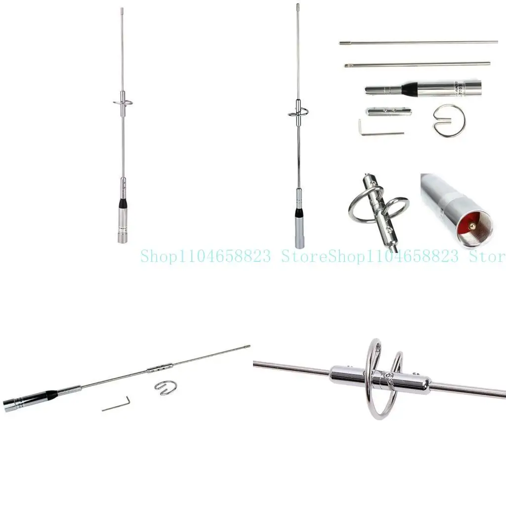 

652F Серебряный Нагоя НЛ-770S Двойной полосы UHF/VHF 144/430 МГц 2.15/3,0dbi