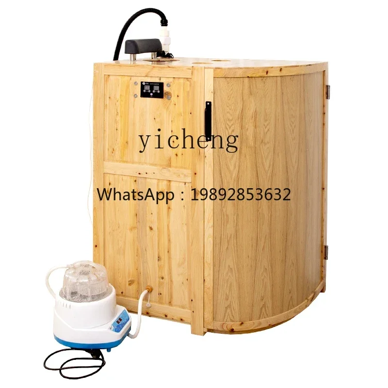 sweat steam box household whole body detoxification far infrared light wave sweating dry steam room sauna