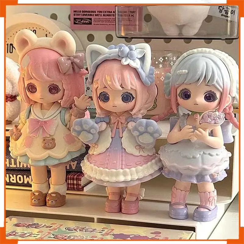 

Liroro Candy House Series Blind Box Creative Handmade Room Decoration Ornament Collection Trendy Play Doll For Decorative Use
