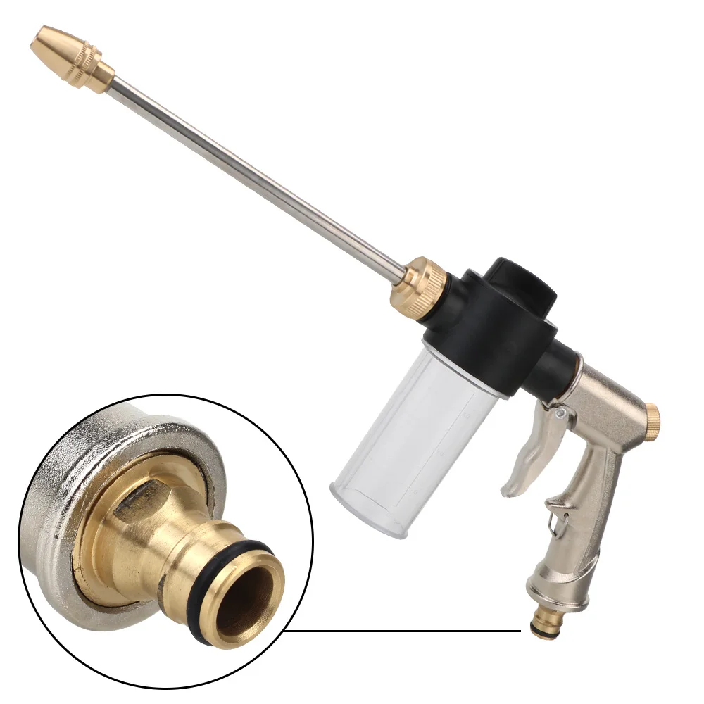Motorcycle Foam Washer Nozzles Car High Pressure Gun Extension Washing Watering Tools Garden Universal Automotive Accessories