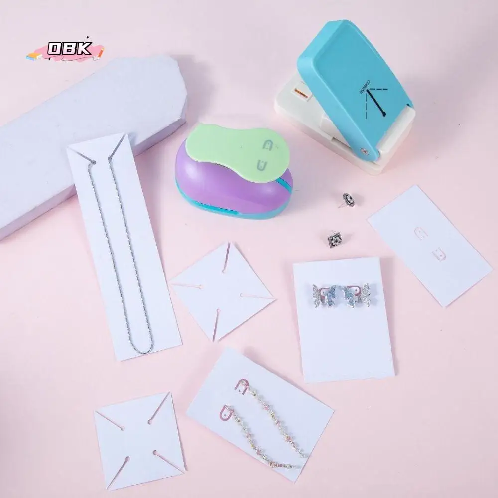 

Large size Jewelry Card Puncher Labor-saving Hole Embossing Jewelry Display Card Punch Necklace Bracelet