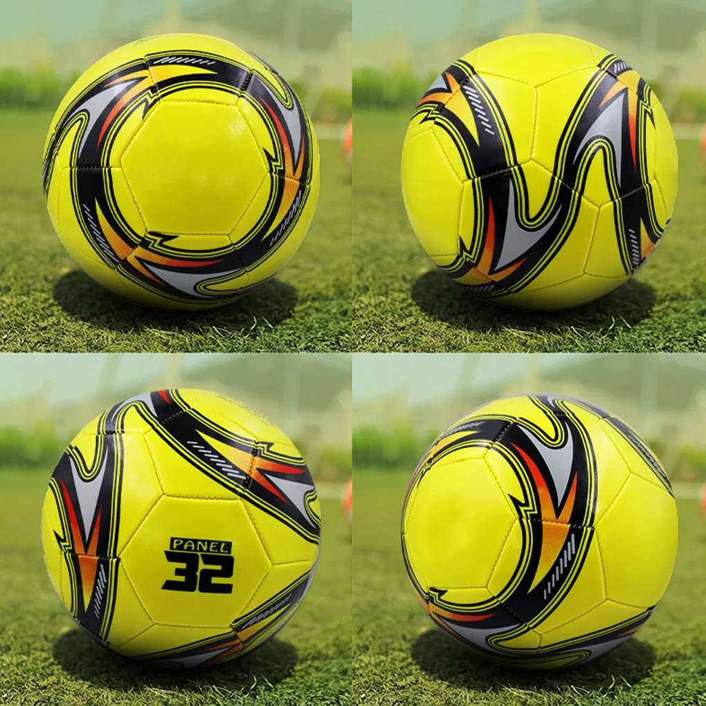 Enjoy Game With Long-lasting Soccer Balls For Intense Matches Fun Football Competitive Training Using PVC Teamwork gold No 4