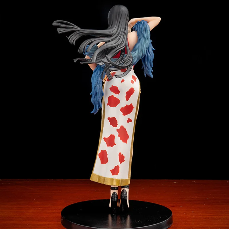 25cm One Piece Anime Figures Boa Hancock Action Model Toy Japanese Anime Cheongsam Sexy Figurine Collection Toy Gift