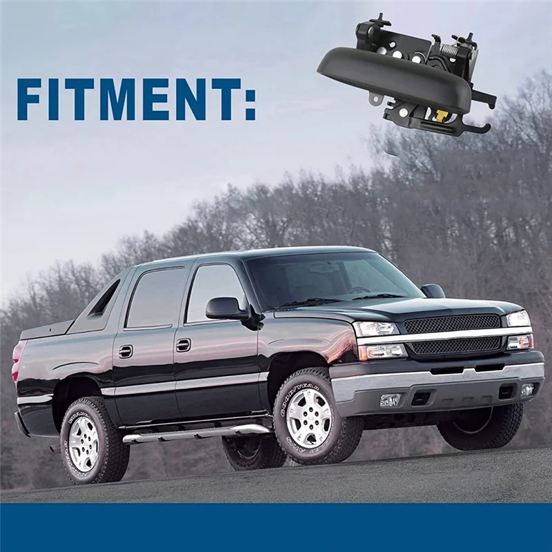 

Tailgate Latch Handle For 2002-2006 Chevy Avalanche 1500 2500 Pickup Replaces 19209650