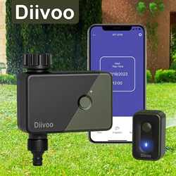 Diivoo WiFi Drip Watering Timer Multi Zones Garden Hose Irrigation Controller Water Valve Automatic Irrigation Equipment