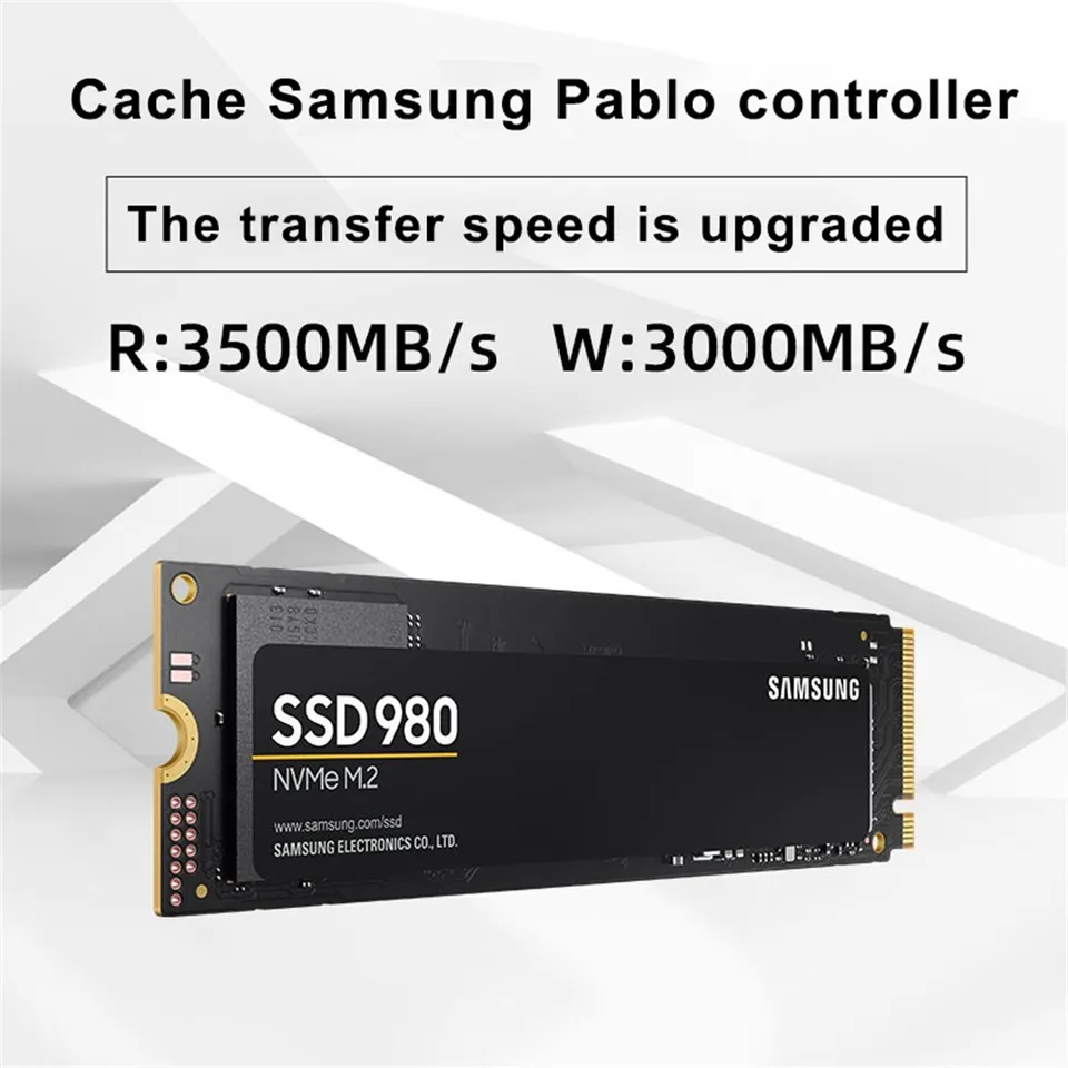 Original SAMSUNG 980 SSD 250GB NVMe M.2 2280 500GB Internal Solid