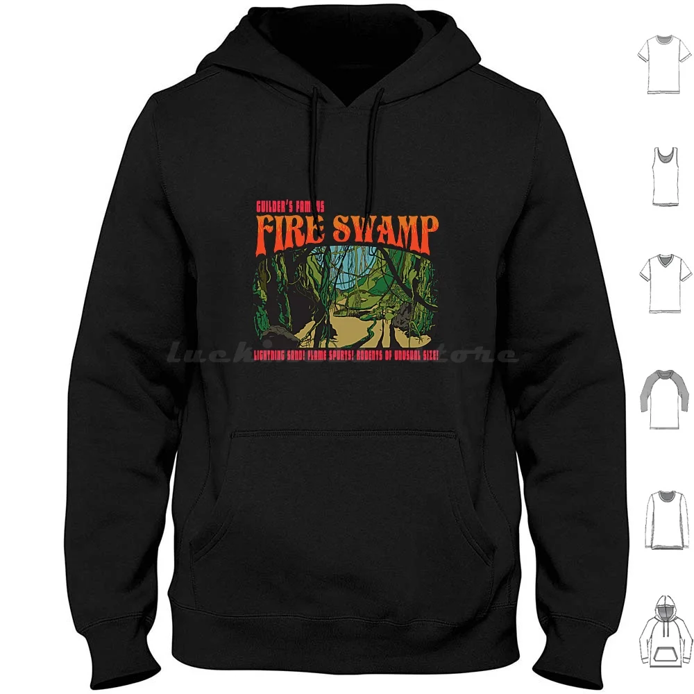 Famous Fire Swamp Hoodies Long Sleeve Princess Bride Buttercup Dread Pirate Roberts Fire Swamp Inconceivable Fezzik