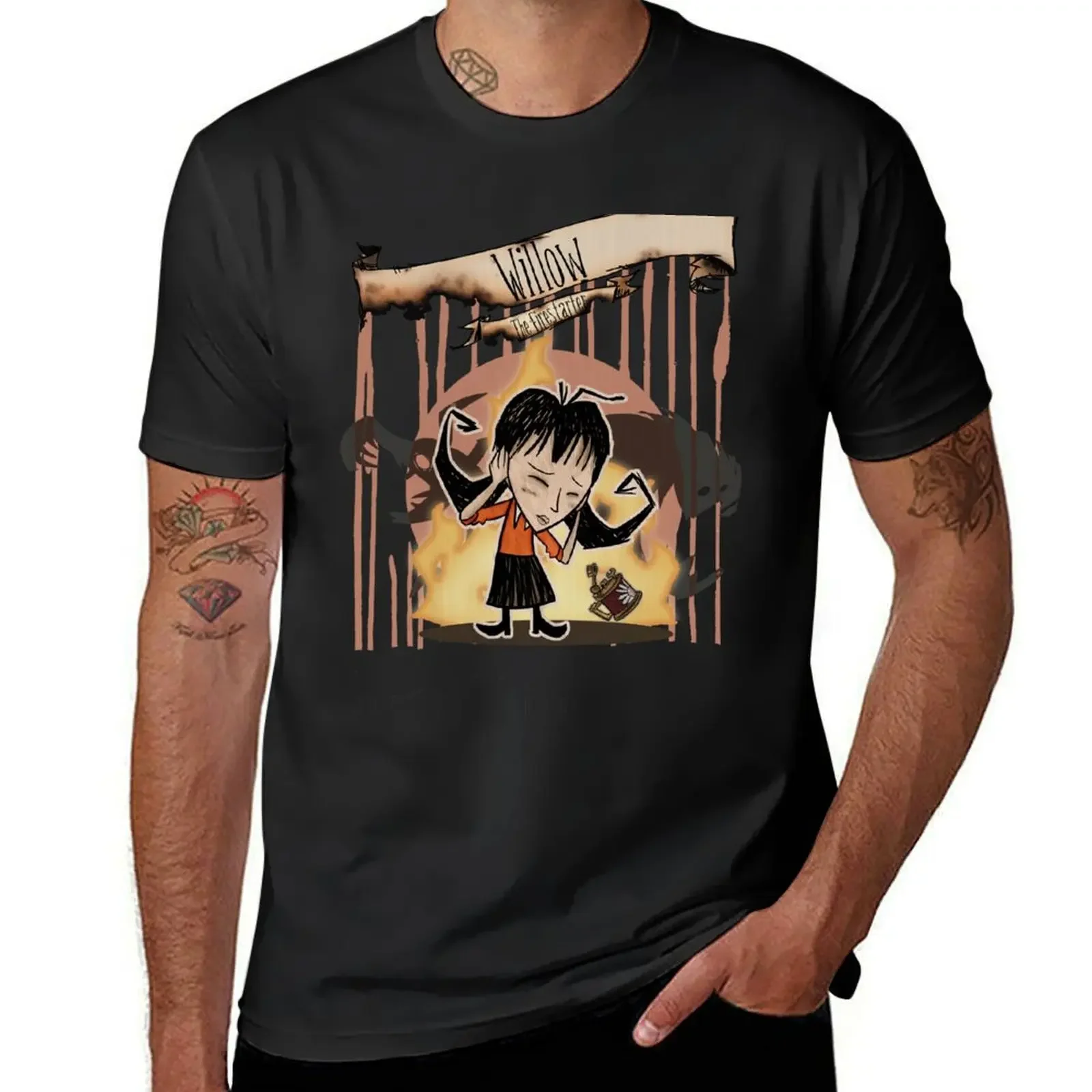 

Don't Starve- Willow T-Shirt cheap stuff blacks blanks sports fans mens white t shirts