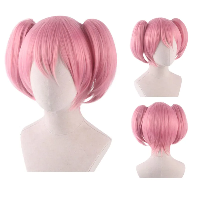 أزياء كوسبلاي كوسبلاي أنيمي كانام مادوكا التأثيرية فستان ماجيكا كانام شعر مستعار كانام مادوكا ملابس كوميك كون