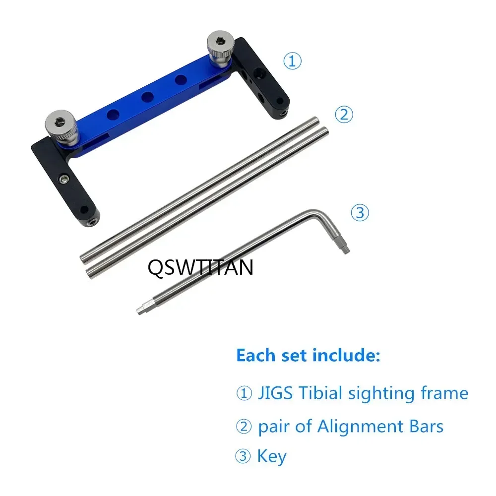 large-small-size-tibial-plateau-leveling-jig-pin-slocum-style-jigs-surgery-blade-saw-orthopedic-instrument