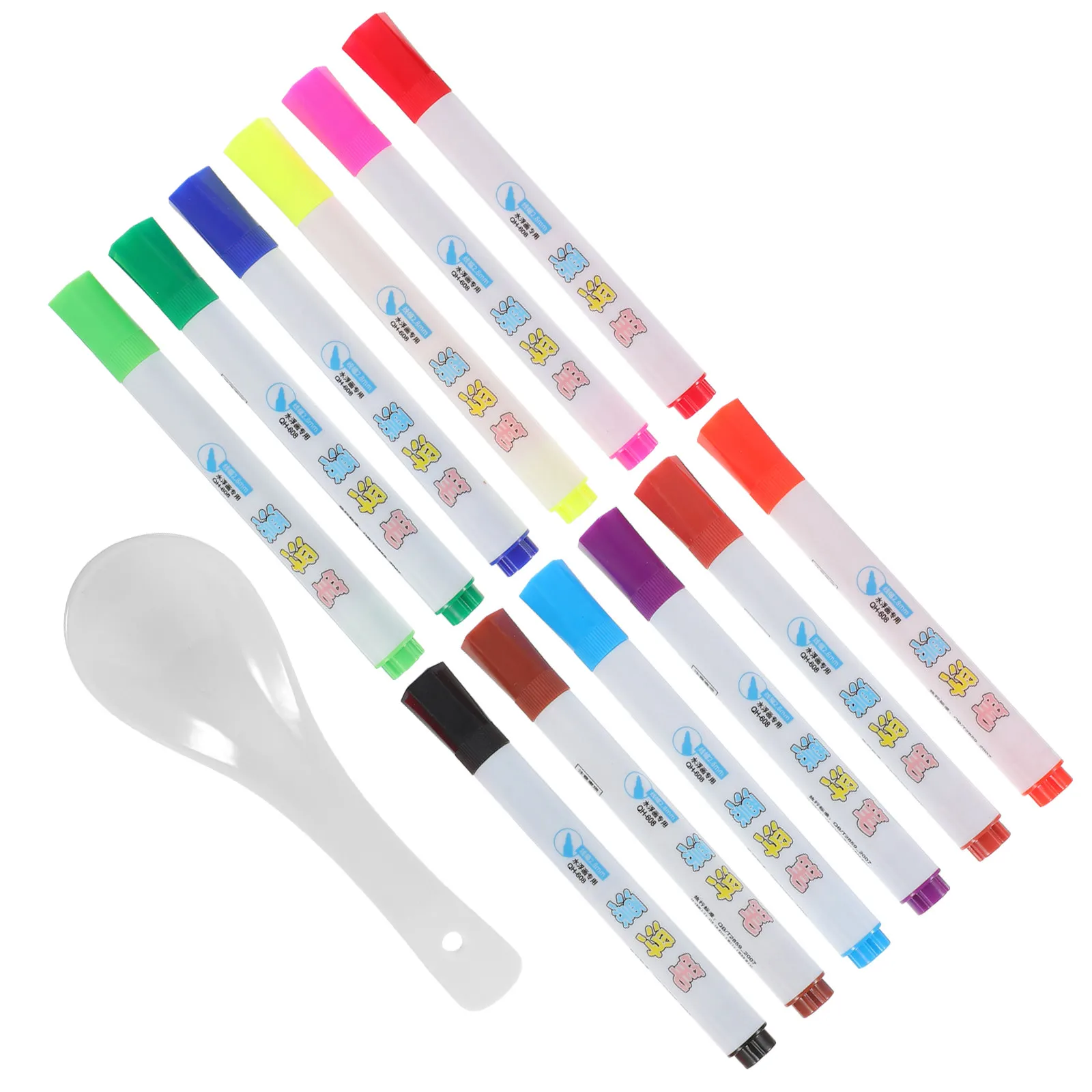 

1Set Premium Odorless Whiteboard Markers Smooth Writing Waterproof Non-Fading Plastic Marking Pens for Office School Classroom