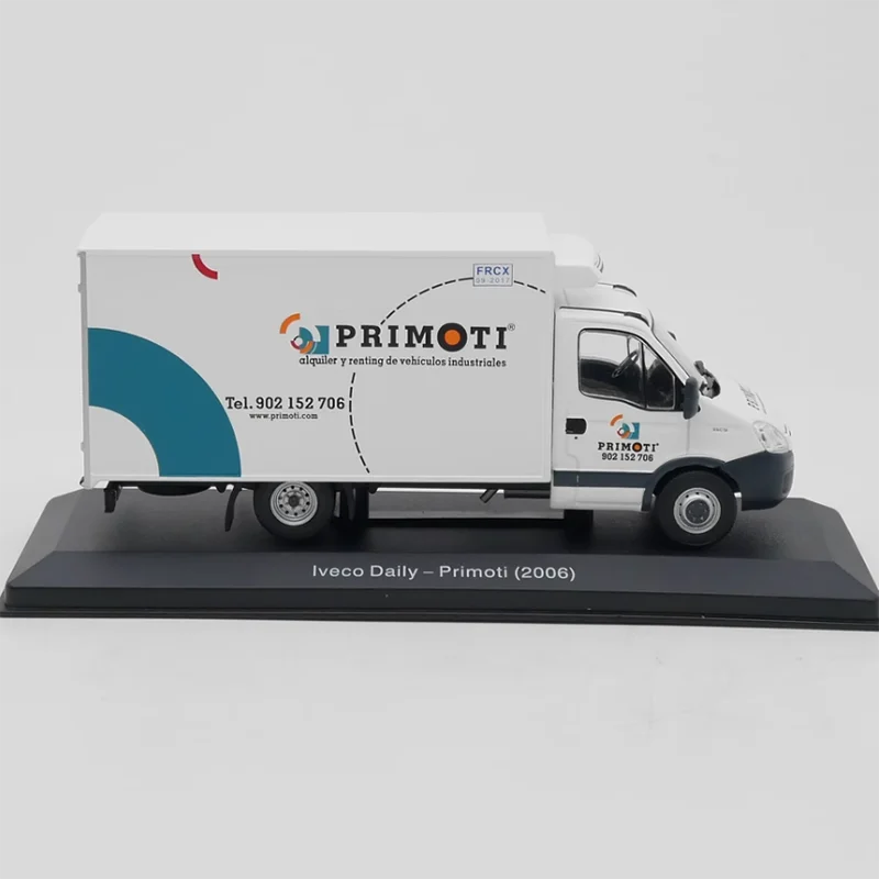 Diecast 1:43 Scale IXO Iveco Daily Primoti 2006 Truck Alloy Vehicle Model Finished Simulation Collection Decoration Gift Toys