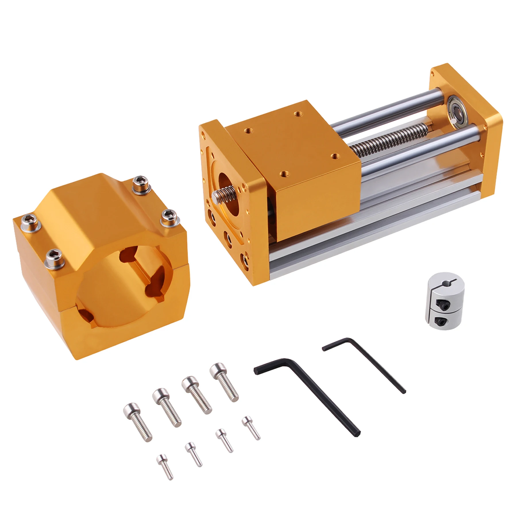 Z Axis Module Aluminum Z Axis Sliding Table For Nema17/42H Stepper Motor CNC 3018 Plus Support to Use 300W Or 500W Spindle Apply