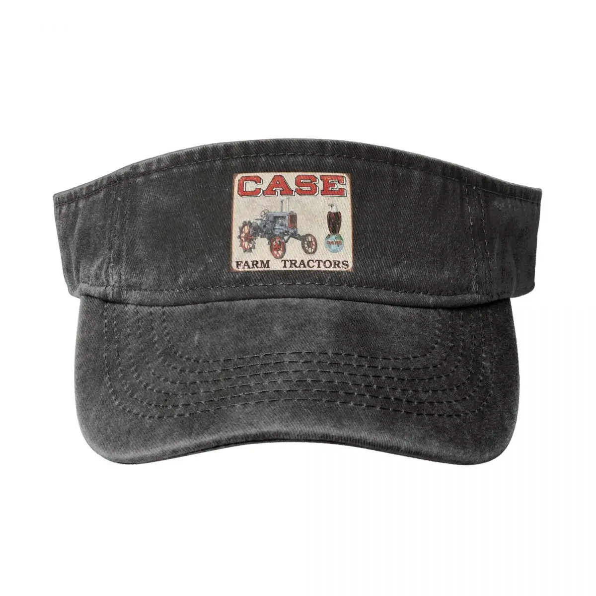 

Tin Sign Case Tractor Empty Top Baseball Sun Cap Summer Adjustable Baseball Cap