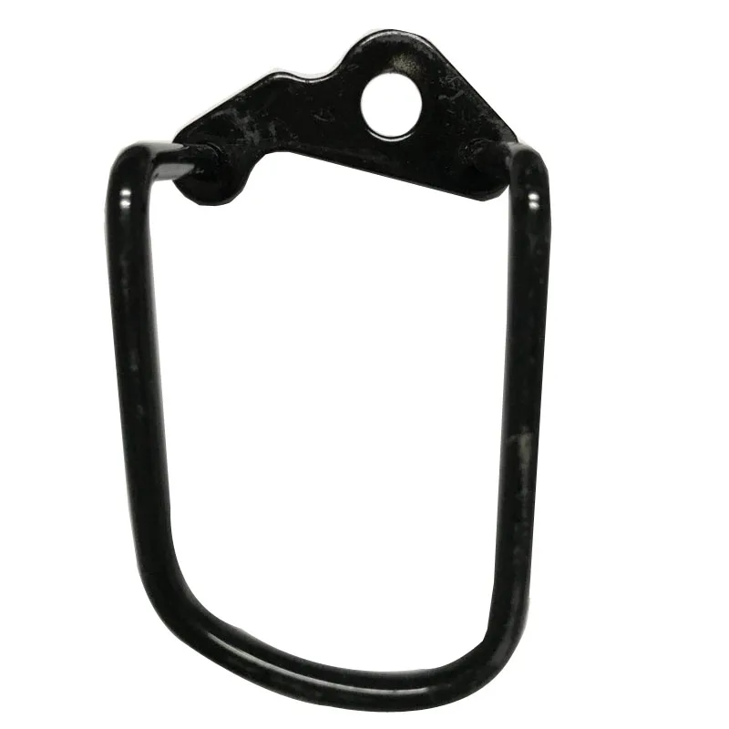 Cadena de desviador de engranaje trasero para bicicleta de montaña, Protector ajustable de acero negro, accesorios de ciclismo al aire libre