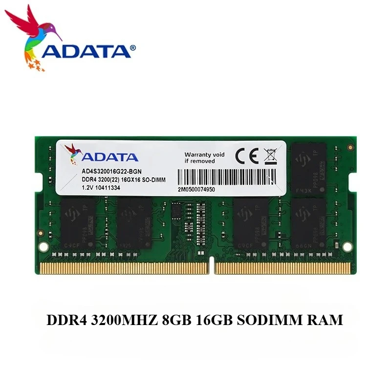 DDR4 RAM ADATA Premier Memoria RAM DDR4 3200MHz 8GB 16GB SO DIMM Computadora Memoria de acceso aleatorio para computadora portátil