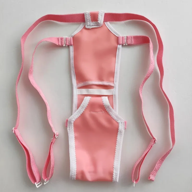 Women Man Rubber Sanitary Belt T-briefs Elastic Waistband Light Weight Thong Private Party Sexy Panty