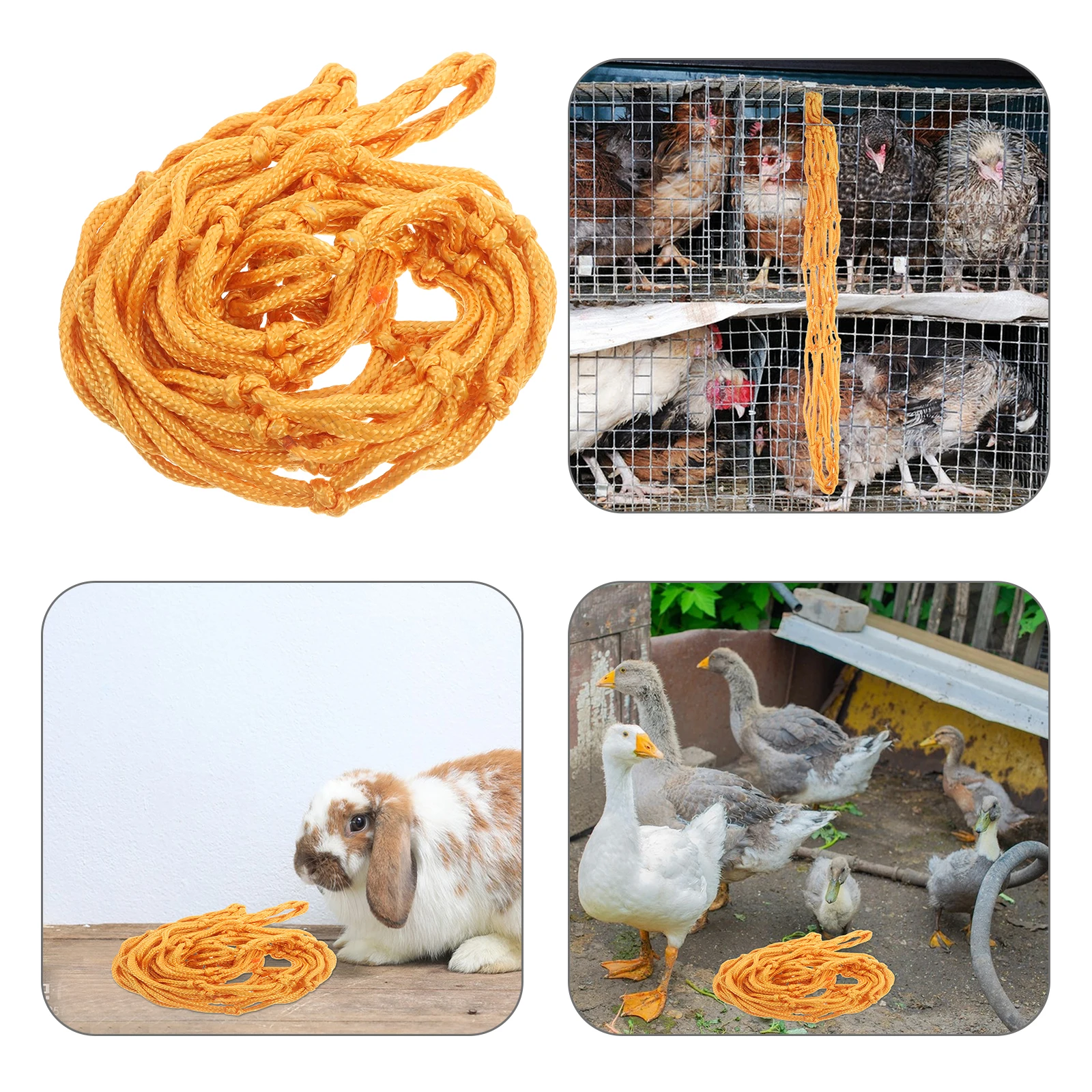 

Nylon Livestock Feeding Net Bag Durable Horse Poultry Vegetable Slow Feeder Efficient Time Saving Easy Clean Mesh Hammock
