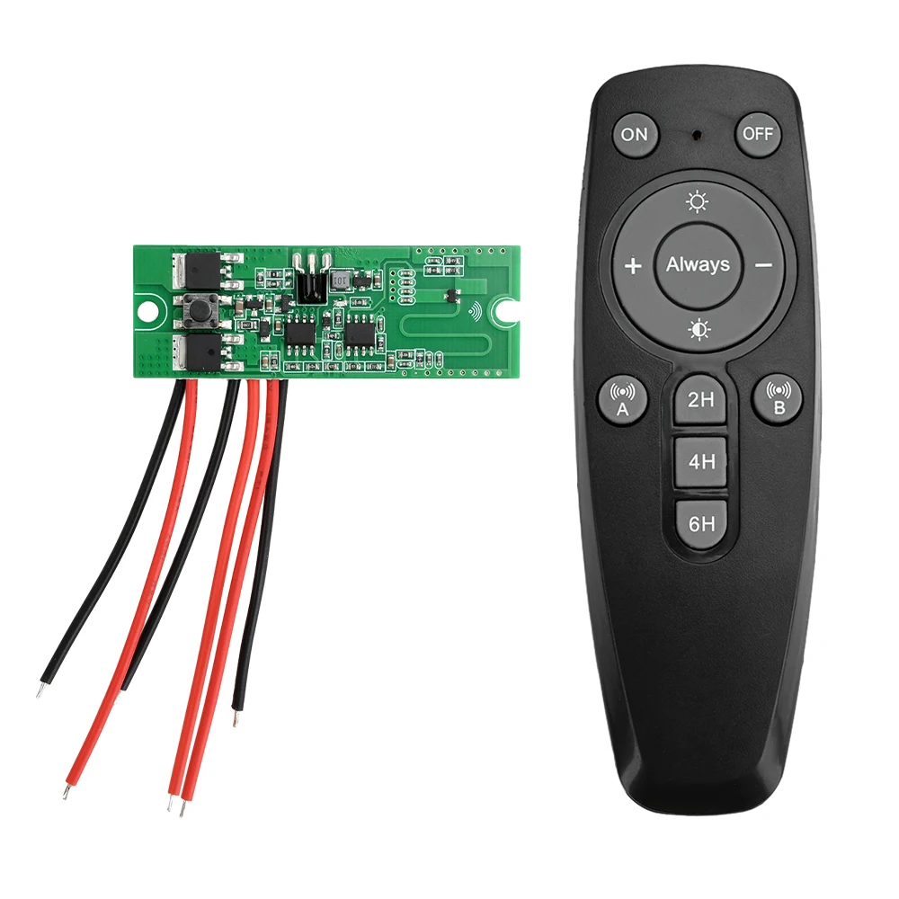 High Power 3.2V 3.7V Remote Control Radar Human Body Induction Solar Light Circuit Board Solar Street Light Driver Board 5-10M