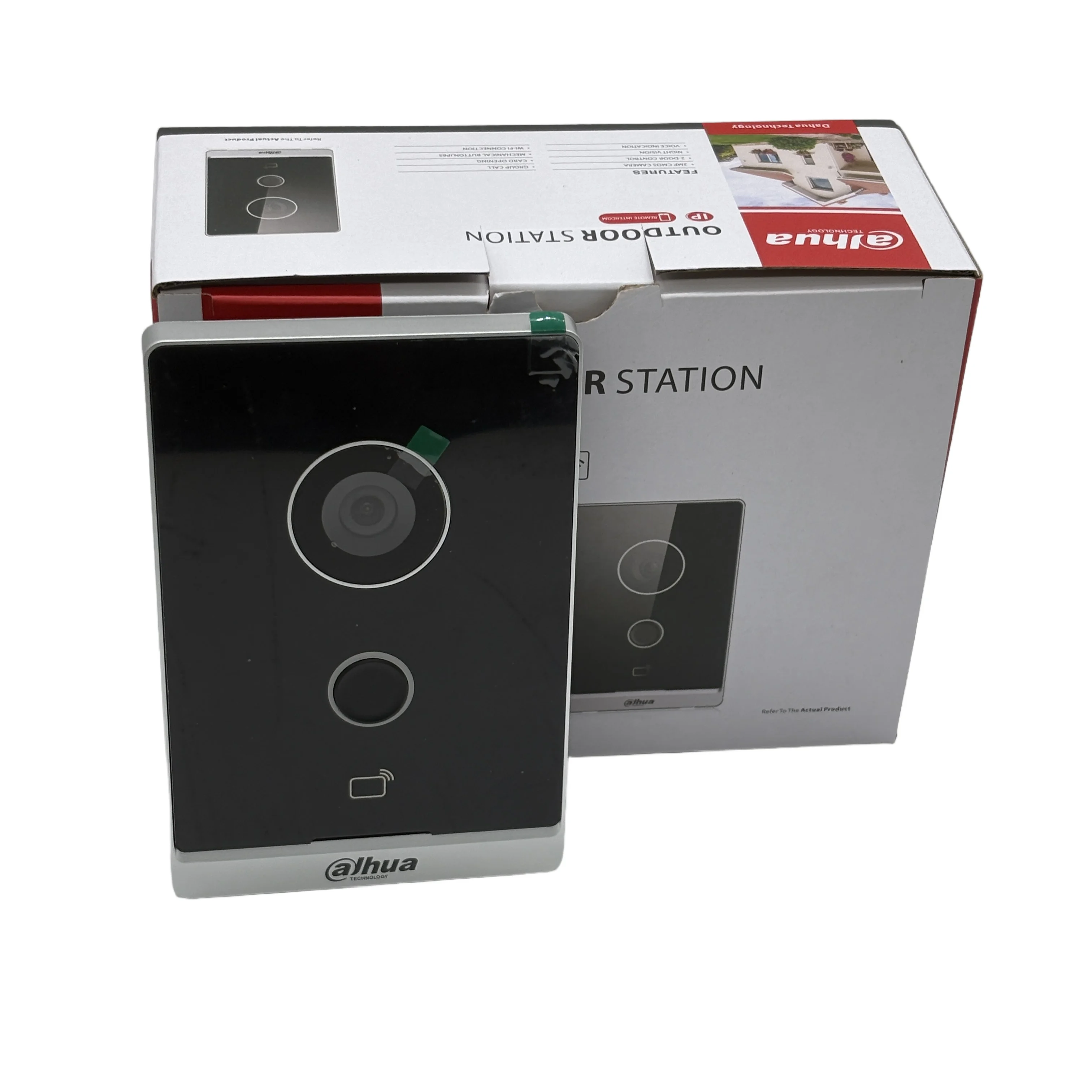 Dahua VTO2211G-（W）P-S2Smart IP Video Door Phone: 2K, AI Human Detection, 2-Way Audio and Vandal-Proof Design