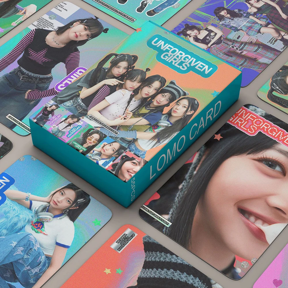 55 Cards of Korean Girl Group Koka Day New Album Miyawaki Sakira Kim Chaiyuan