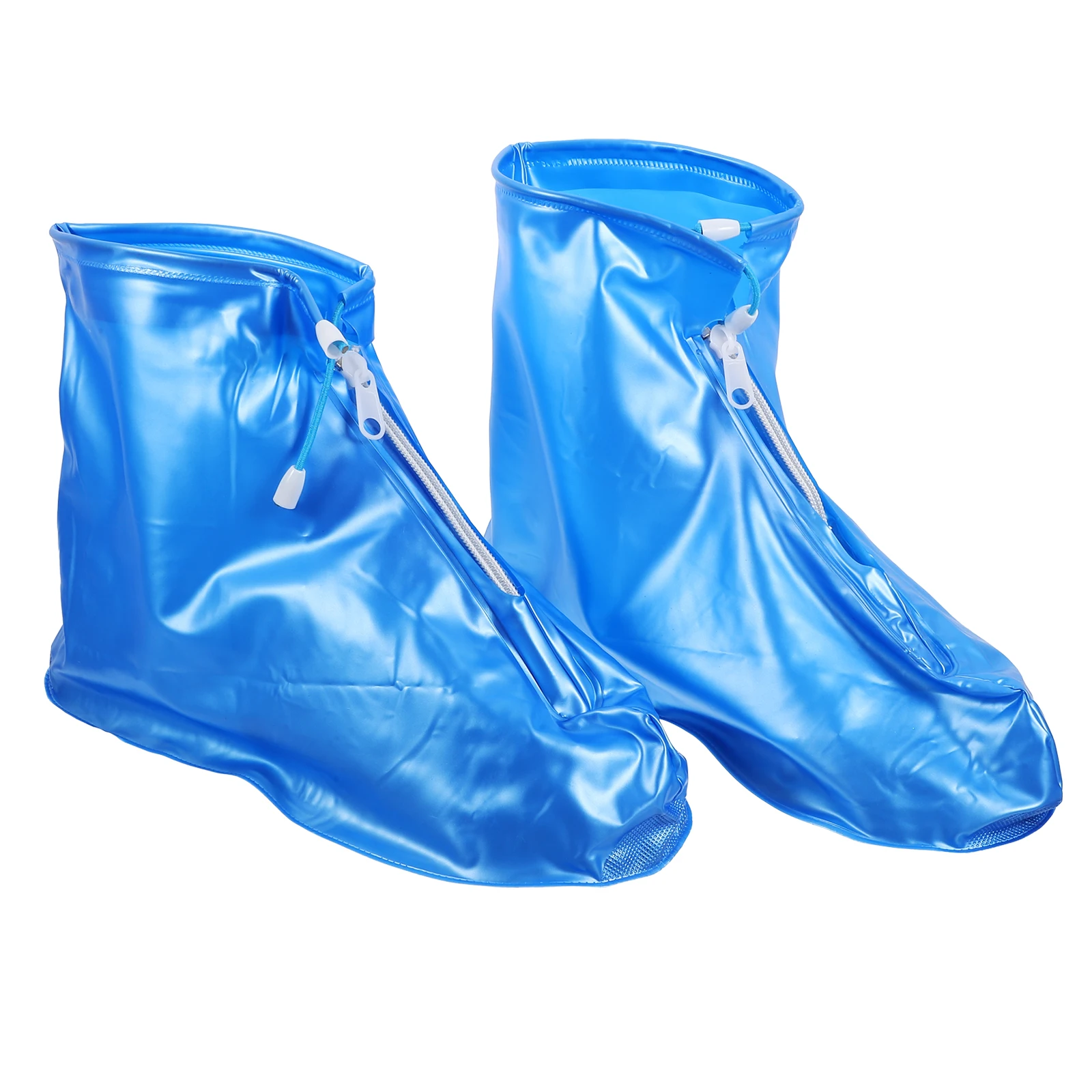 

Reusable Waterproof Shoe Covers Rain Boot Overshoes for Adults Men Women XXL 44 45 PVC Sole Foldable Lightweight for Shoes