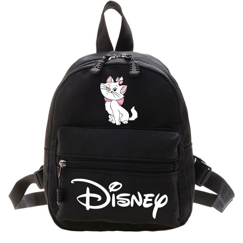 Disney The Aristocats Marie Cat Kids New Cartoon Backpacks Mini Cute Back To School Children Causal School Bag Fashion Backpack