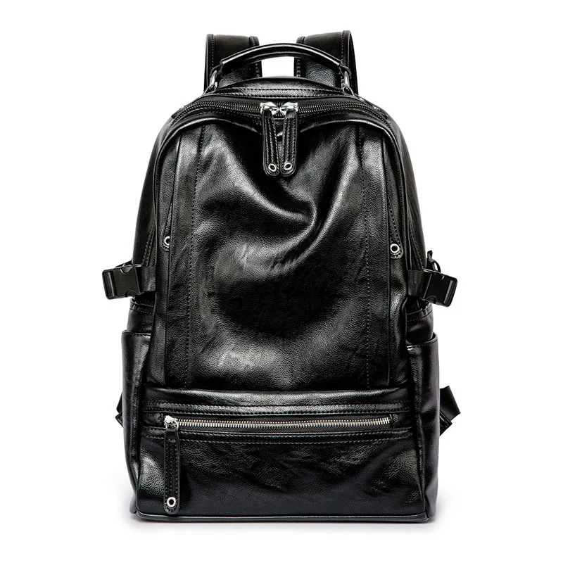 

Large Capacity PU Leather Backpack for Teenagers