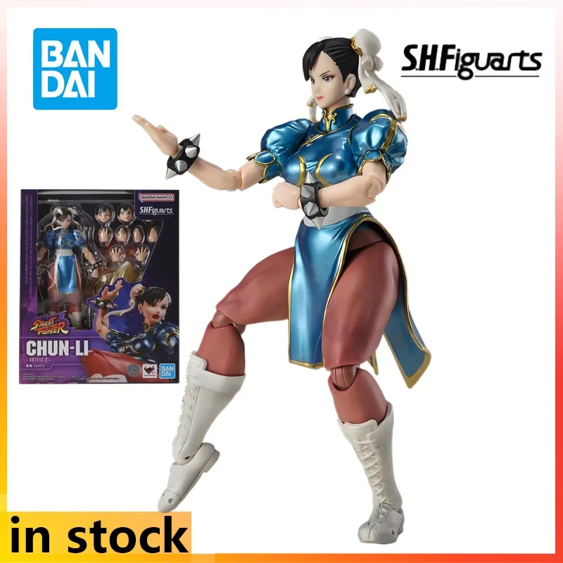 Bandai 1/12 S.H. Figuarts Mobile Toys Series Street Fighter Series Long Anime Figure Model Toys Model Gifts for Boys