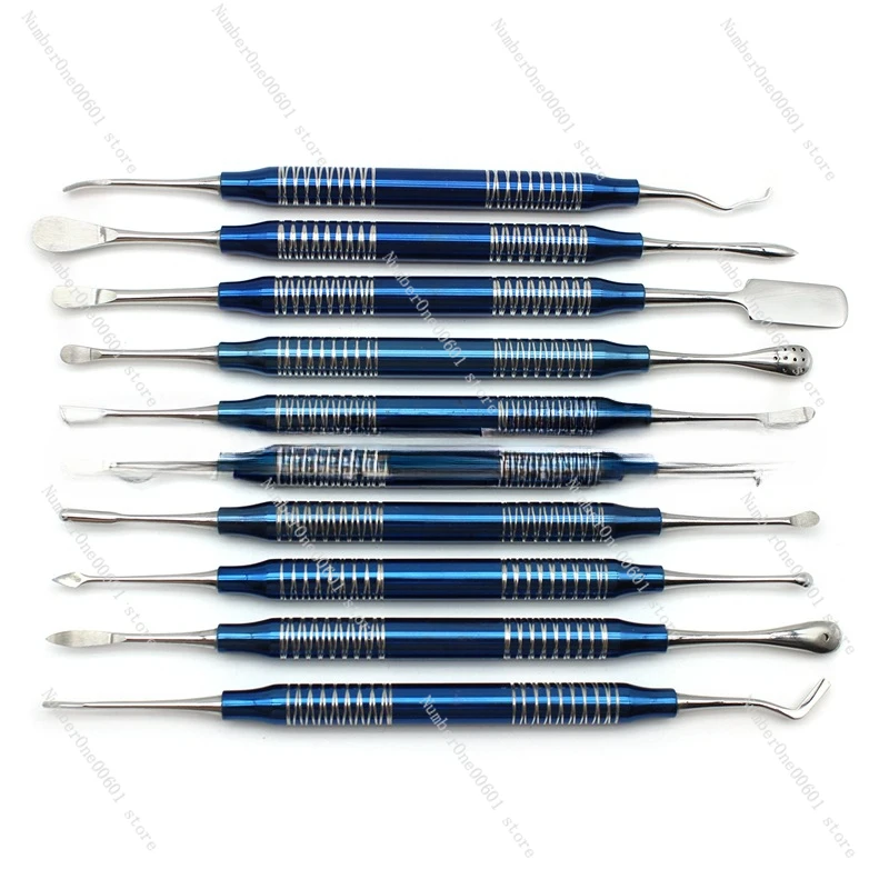 

Dental Periosteum Separator Periosteum Detacher Gum Separator 10-Piece Stainless Steel Material