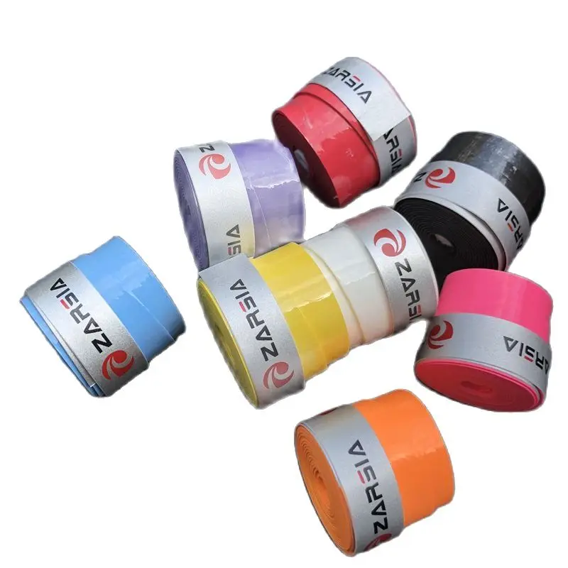 60 pecs ZARSIA Sticky Soft feel Tennis Racket Grip Anti-skid Sweat Absorbed Wraps Taps Tennis Badminton Grips fishing rode grip