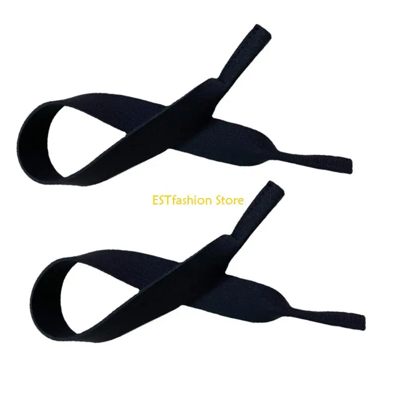 Y5GC 2Pcs Travel Friendly Goggles Security Cord Prevents Loss Extreme Water Sport Glasses Retainer for Surfing Snorkeling